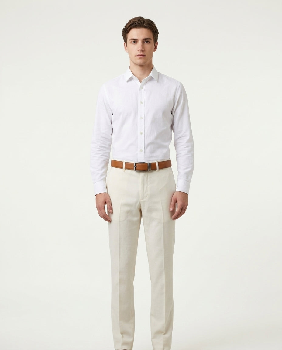Richmond Hole-Free Belt - Cognac