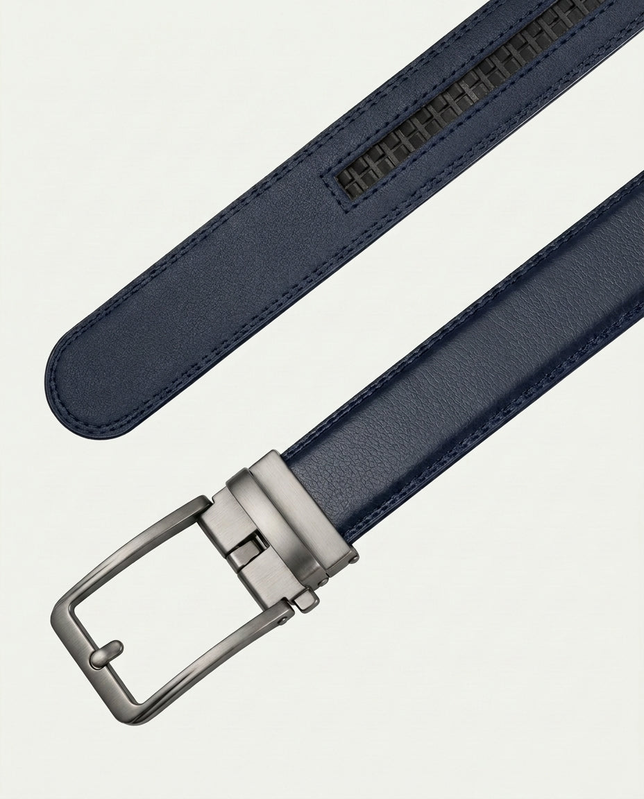 Richmond Hole-Free Belt - Navy
