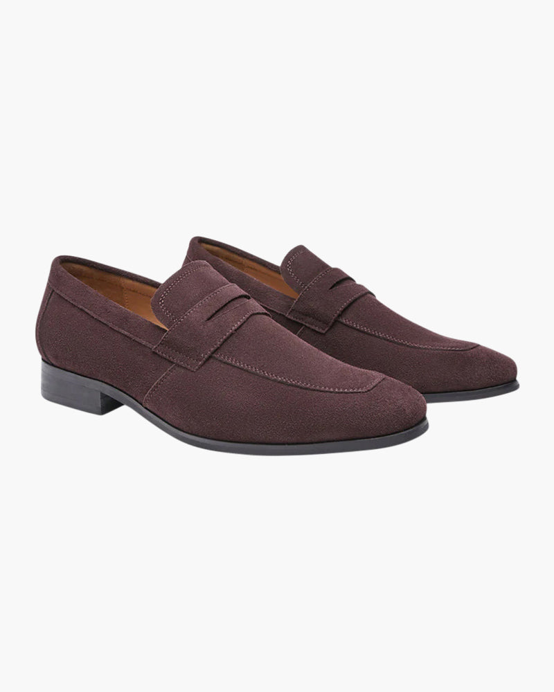 Richmond Suede Penny Loafers