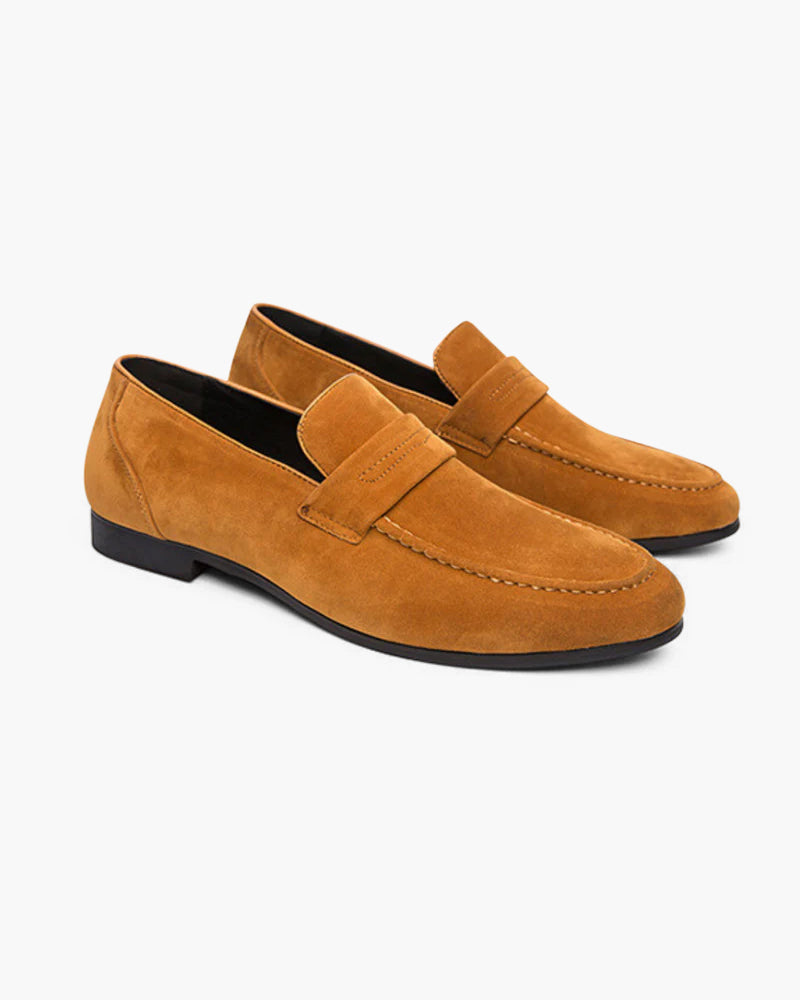 Richmond Suede Penny Loafers