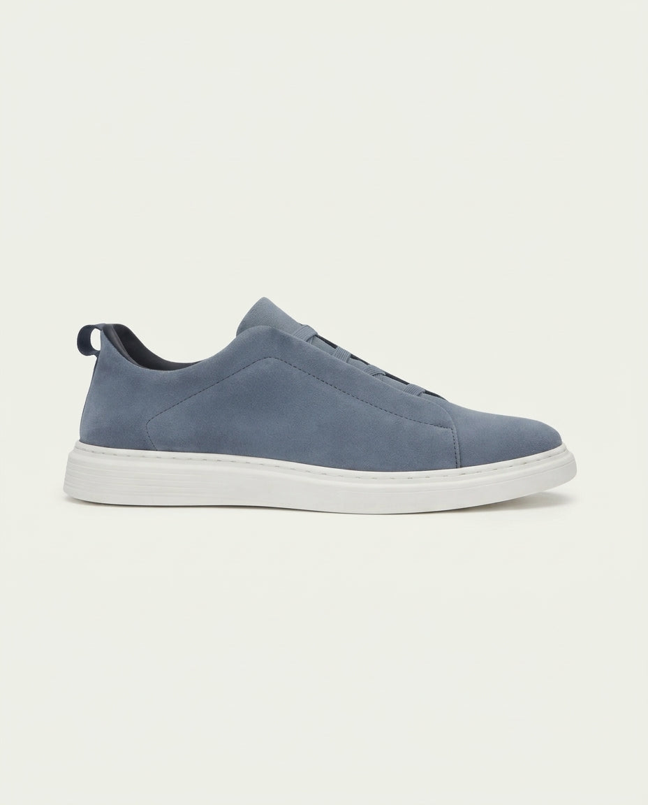 St. Moritz Slip-On Trainer – Light Blue