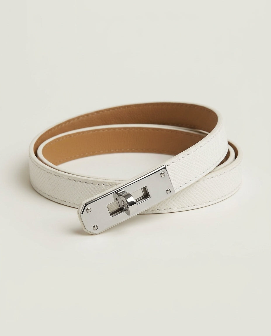 Vintage Belt - White